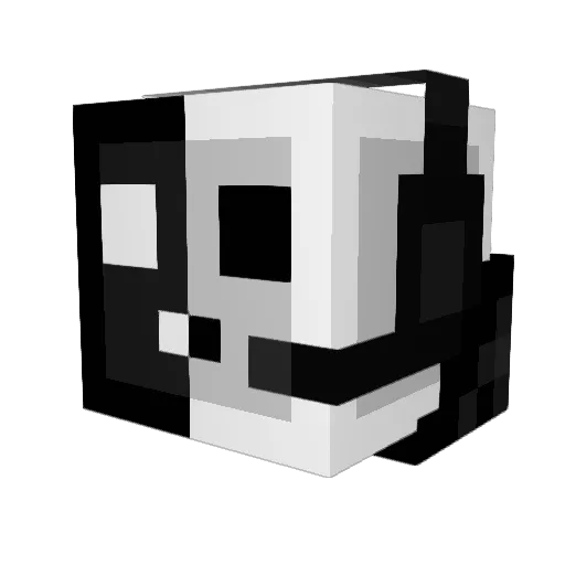 Beast1245789 Minecraft avatar head, 3D render