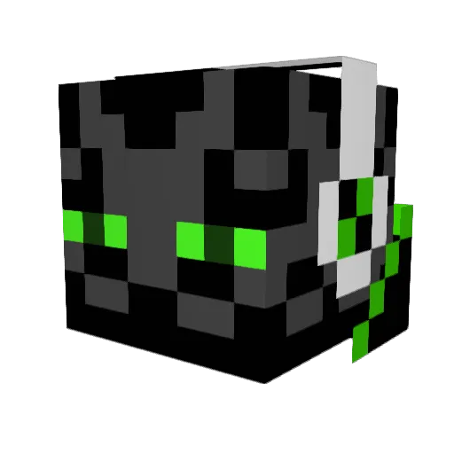 Beast23mode34 Minecraft avatar head, 3D render