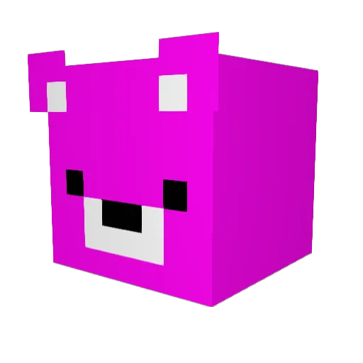 BeastBoyswe12 Minecraft avatar head, 3D render
