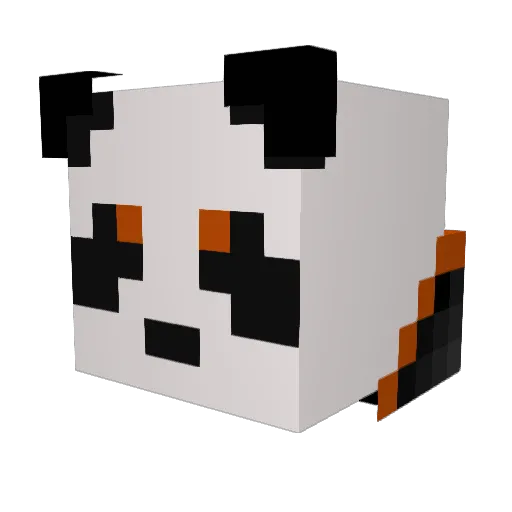 BeastBuddieRS Minecraft avatar head, 3D render