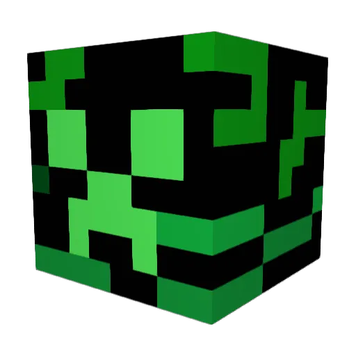 BeastGamer09_123 Minecraft avatar head, 3D render