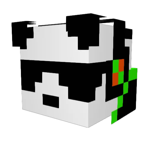 BeastHunter1652 Minecraft avatar head, 3D render