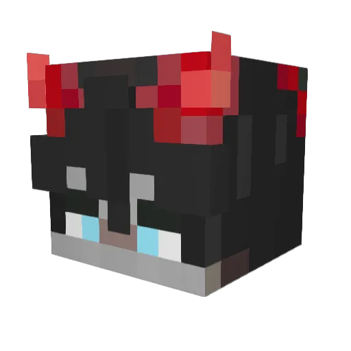 BeastQuest2009 Minecraft avatar head, 3D render