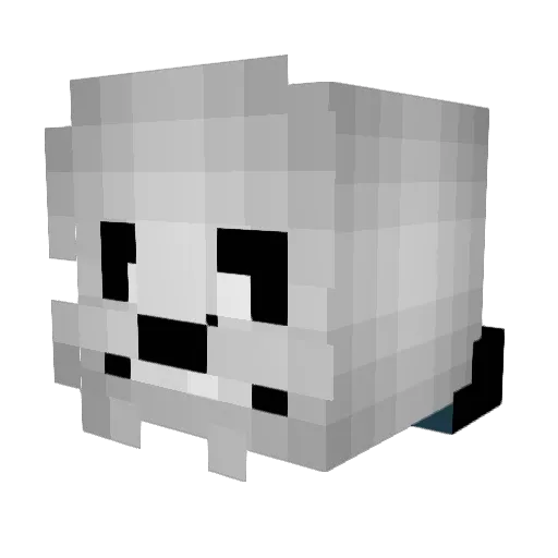 BeastRocker123 Minecraft avatar head, 3D render