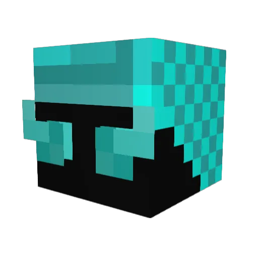 Beast_Mode26 Minecraft avatar head, 3D render