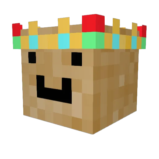 Beast_Potato Minecraft avatar head, 3D render