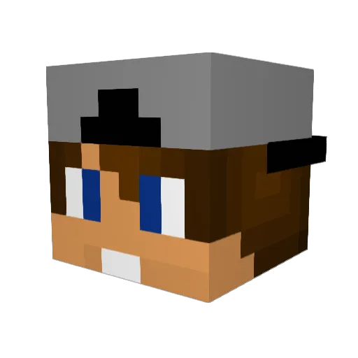 Beast_Tr0llin Minecraft avatar head, 3D render