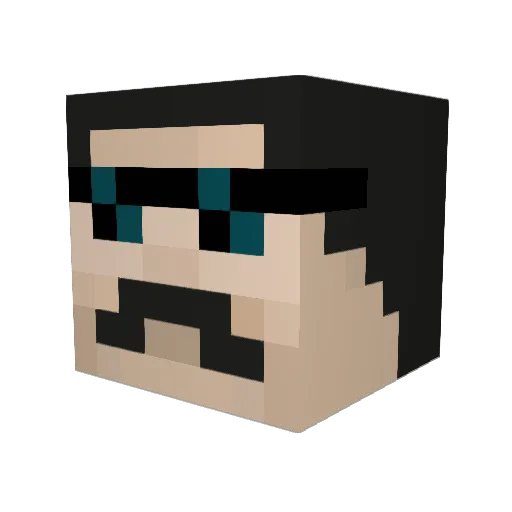 Beast_hunter701 Minecraft avatar head, 3D render