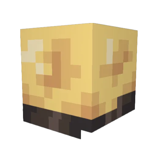 Beastius Minecraft avatar head, 3D render