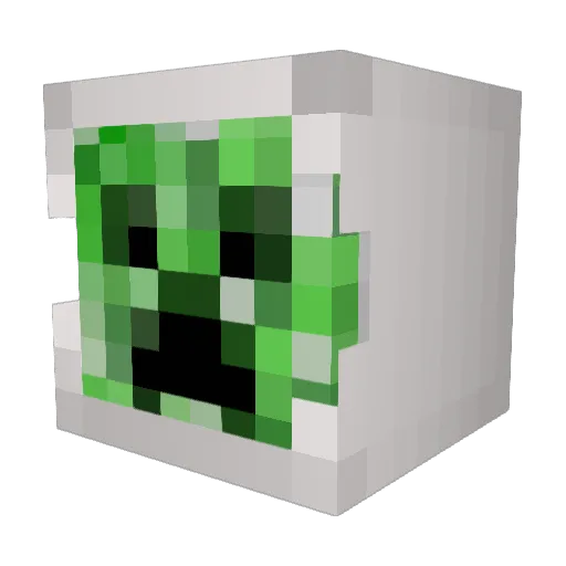 BeastlySwag05 Minecraft avatar head, 3D render
