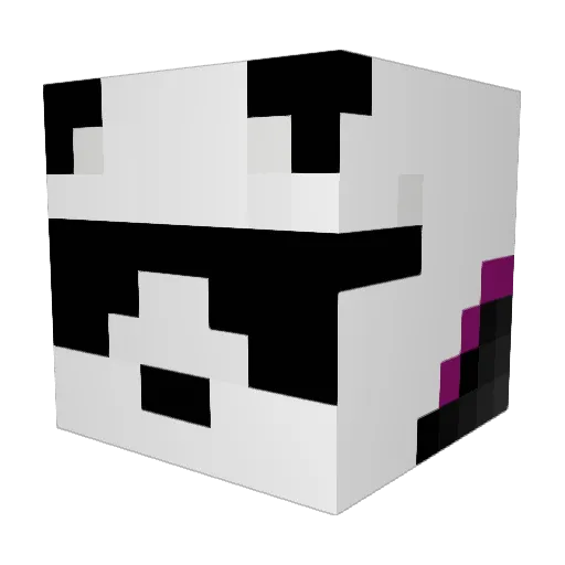 Beastmode2334 Minecraft avatar head, 3D render