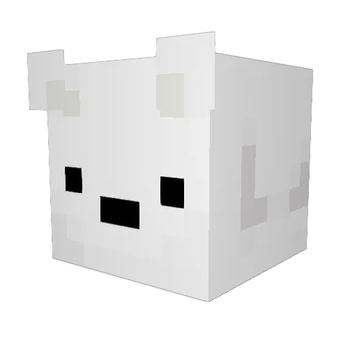 Beathesouter Minecraft avatar head, 3D render