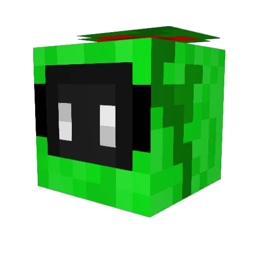 BeatjokahJr Minecraft avatar head, 3D render