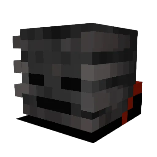 BeatzZ98 Minecraft avatar head, 3D render
