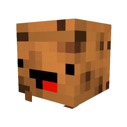 BeauDaBoi Minecraft avatar head, 3D render