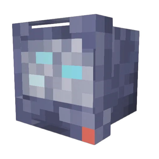Beaustroms Minecraft avatar head, 3D render