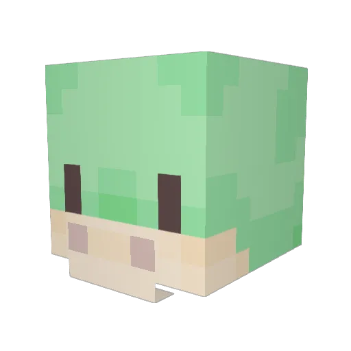 BeautifulDevil50 Minecraft avatar head, 3D render