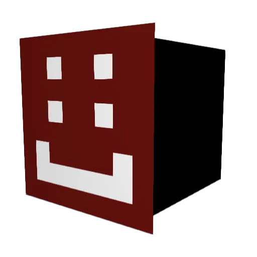 Beauzzelli Minecraft avatar head, 3D render