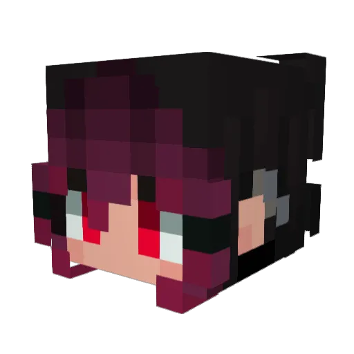 Beazy_Peazy Minecraft avatar head, 3D render
