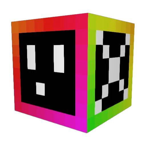 Bebe__ Minecraft avatar head, 3D render