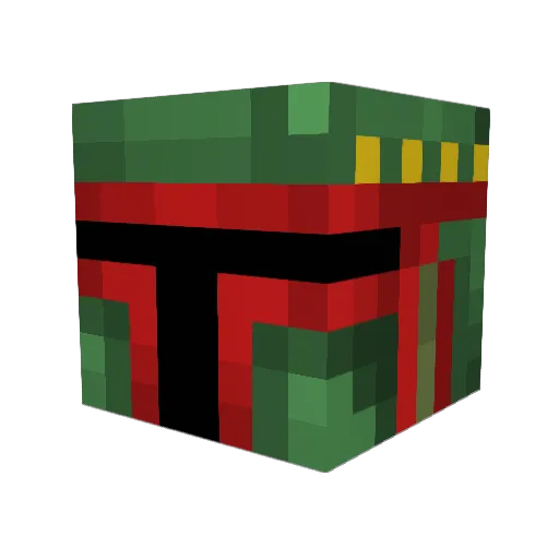 Bebis_Bebbe Minecraft avatar head, 3D render
