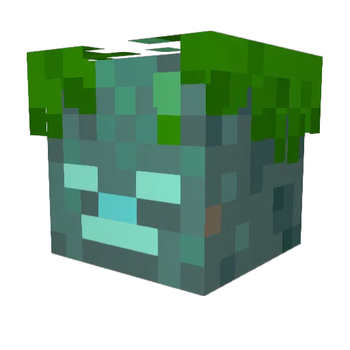 Bebrik31 Minecraft avatar head, 3D render