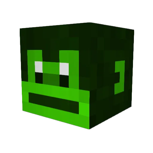 BeccaAnne94 Minecraft avatar head, 3D render