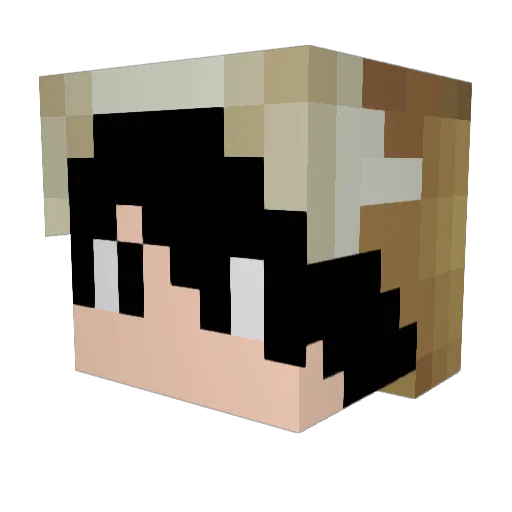 Beckham741 Minecraft avatar head, 3D render