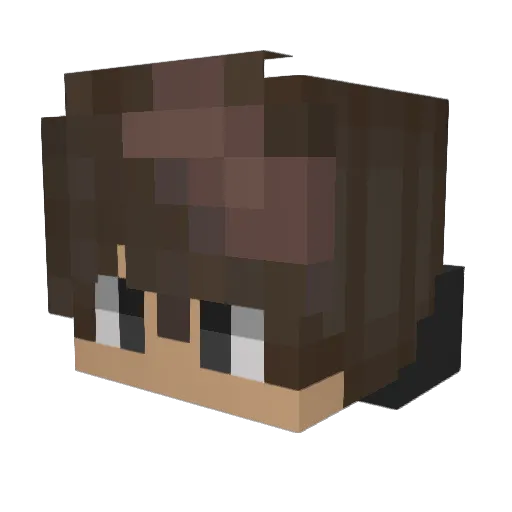 Bedirhan_Gltkn Minecraft avatar head, 3D render