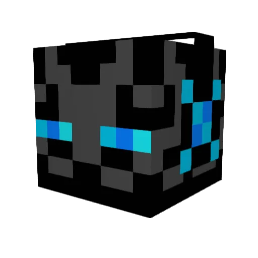 BedreEndEmil Minecraft avatar head, 3D render