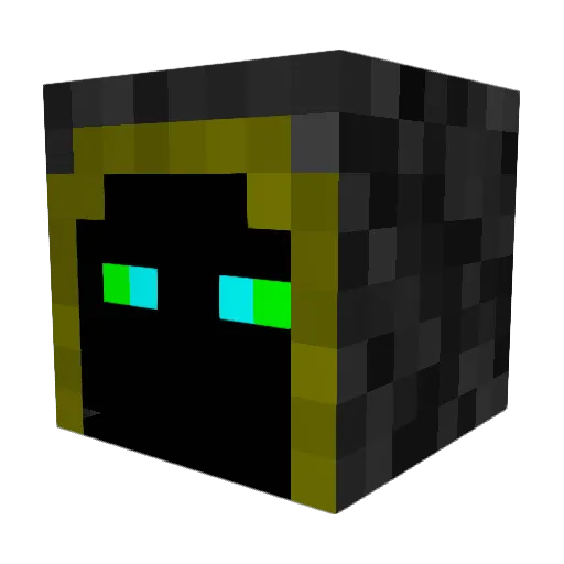 Bee1403 Minecraft avatar head, 3D render