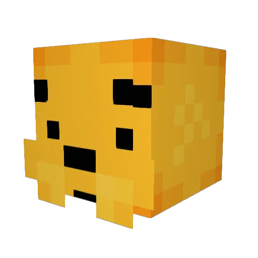 BeeBootySauce Minecraft avatar head, 3D render