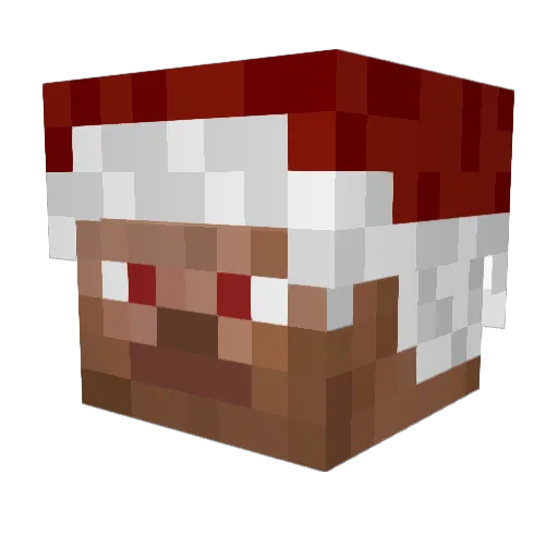 BeeF_03 Minecraft avatar head, 3D render