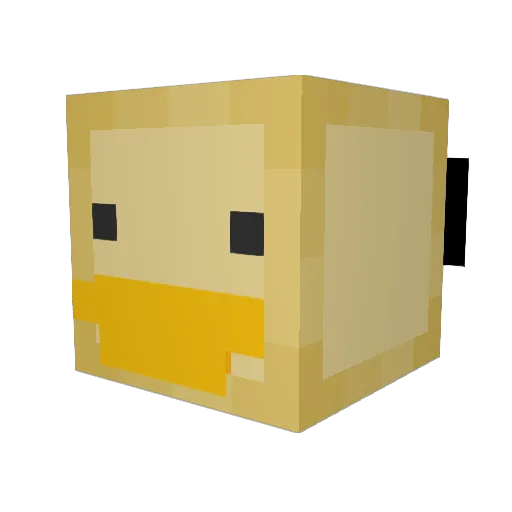 BeeIzebub Minecraft avatar head, 3D render