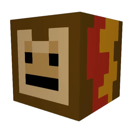 BeeKing1234 Minecraft avatar head, 3D render