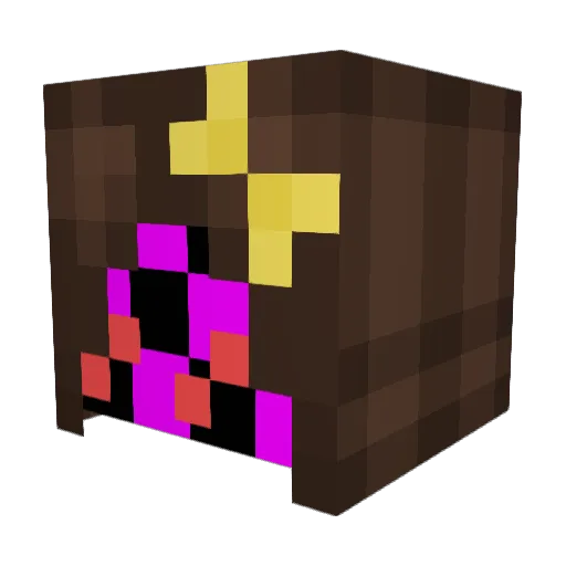 BeeRobyn Minecraft avatar head, 3D render