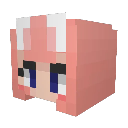 Bee_do_bee_do Minecraft avatar head, 3D render