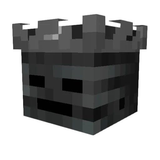 Beecool301 Minecraft avatar head, 3D render