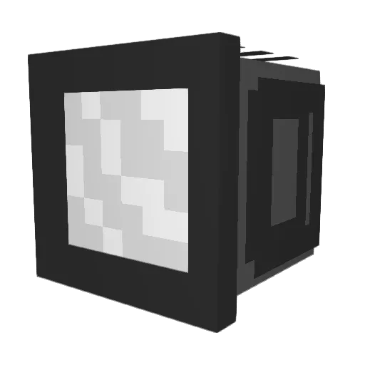 Beecrafter8598 Minecraft avatar head, 3D render