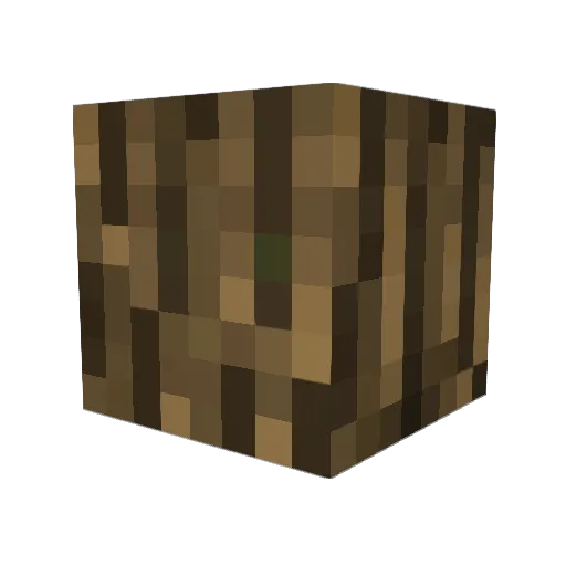 Beedug Minecraft avatar head, 3D render