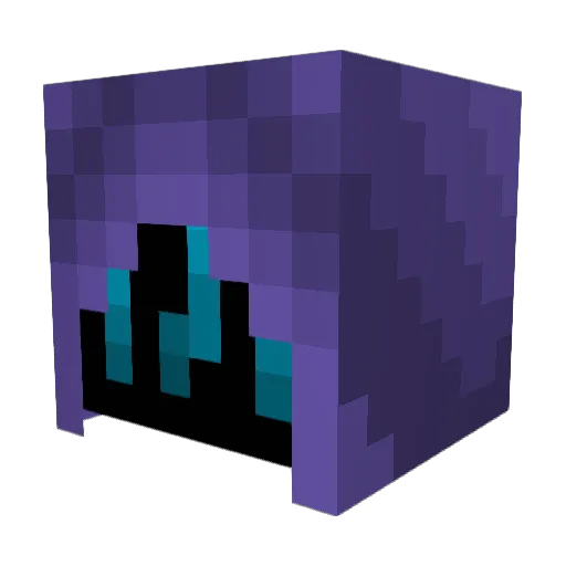 BeefLink Minecraft avatar head, 3D render