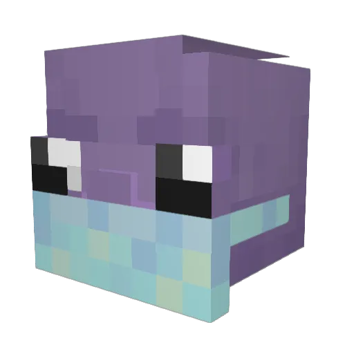 BeefSolution Minecraft avatar head, 3D render