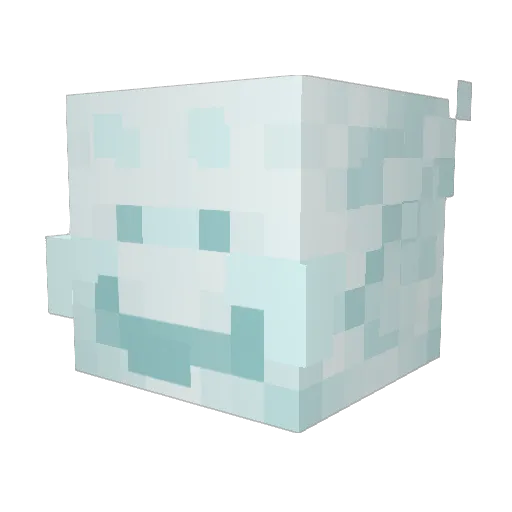 Beef_Lemon Minecraft avatar head, 3D render