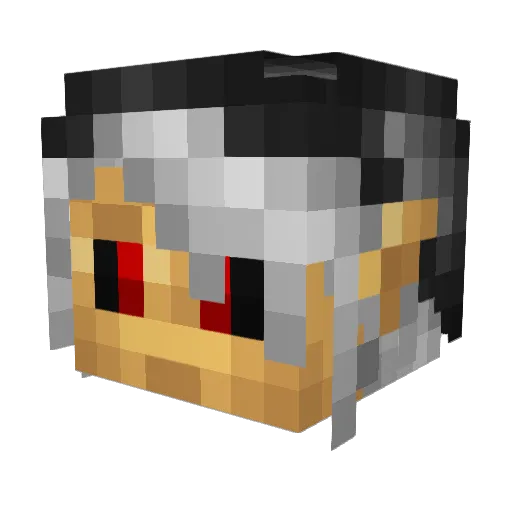 Beef_Taquitos Minecraft avatar head, 3D render