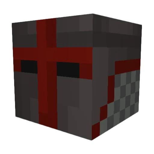 BeegPoop Minecraft avatar head, 3D render