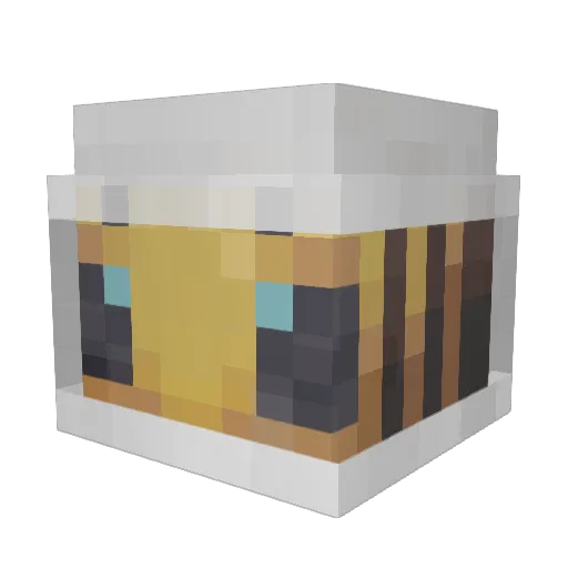 BeekeeperBob Minecraft avatar head, 3D render