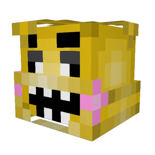 BeelzebubOga Minecraft avatar head, 3D render
