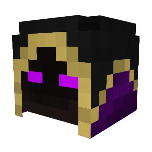 Beelzebub_ Minecraft avatar head, 3D render