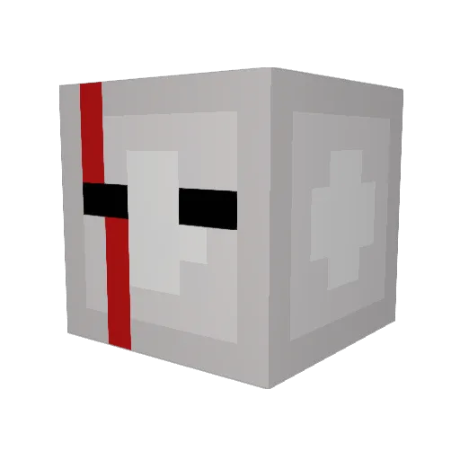 BeenSlackinn Minecraft avatar head, 3D render