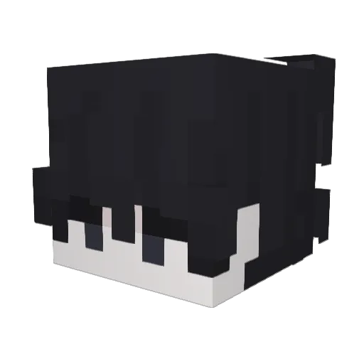 BeenTom Minecraft avatar head, 3D render